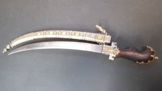 Alter sehr großer Marokkanischen KOUMMYA mit schwerer Hochwertige Silberscheide