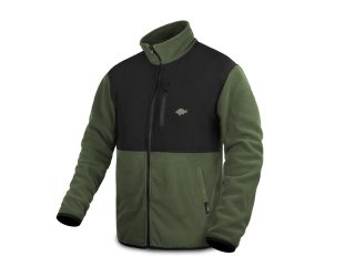 Fleecejacke mit dem Reißverschluss Delphin TWIN Größe = L