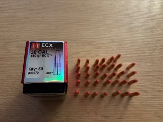 .308 Hornady ECX Geschosse 150 Grain