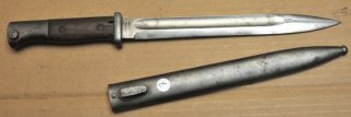 Preussisches 84/98 nA Bajonett Nr 7 - Doppelhersteller