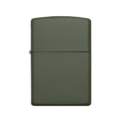 Original Zippo Benzinfeuerzeug matt Grün ( Oliv ) mit lebenslanger Garantie