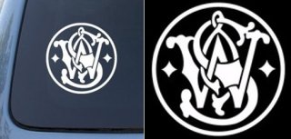 Auto-Aufkleber Smith & Wesson / Vinyl