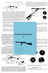 Nachdruck DDR Bedienungsanleitung Maschinenpistole 41 (PPSH 41)