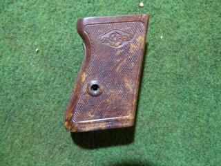 Walther / Manurhin PPk - Originale EINTEILIGE Griffschalen - BRAUN - neu/neuwertig