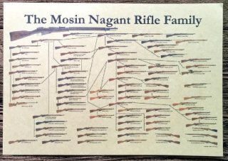 Poster "The Mosin Nagant Rifle Family"