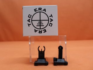 Era-Tac Notvisierung (T0541-2355) HK-Style 1,35mm Korn, Alu schwarz f. Picatinnyprofil, m. Klappkorn