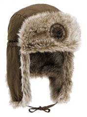 Winterkappe Murmansk braun von Pinewood Wintermütze Gr. M/L 57/59