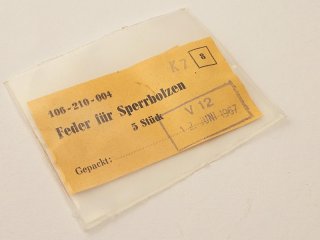 5x AK74 Feder zu Sperrbolzen OVP
