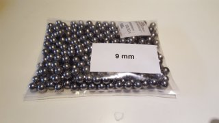 1 Kilo Stahlkugeln 9mm 333st.
