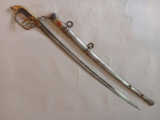Russisches Offiziersschwert, Modell 1909, eines Regiments der Linienkavallerie,