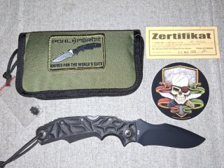 Pohl Force Alpha 2 schwarz mit D2 Klinge