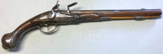 Frankreich, lange Barockpistole um 1720