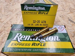 .32-20Win/100 Lead RN Remington 50 Stk. No.R32201 Angebot!! #SSZ Berka