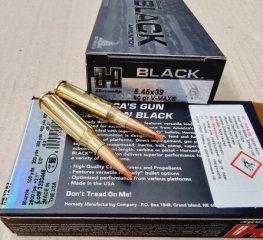 5,45x39/60grs V-Max Hornady Black 20 Stk. #81247# SSZ Berka