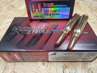 .308/165 ECX Bleifrei Hornady Outfitter 20 stk. No. 809914 # SSZ Berka
