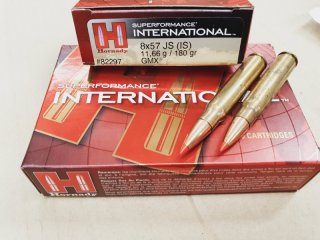 8x57IS/180 GMX Hornady Superformance Bleifrei 20 stk. #82297 # SSZ Berka