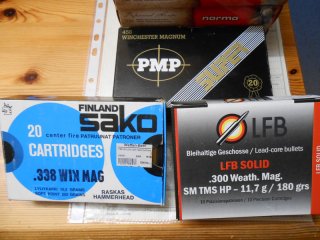 seltene Kugelpatronen