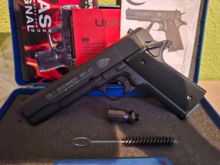 Colt Government 1911 A1 Schreckschuss Pistole Kaliber 9mm P.A.K. Laden Neu !!!
