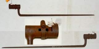 Tüllenbajonett, Klingenlänge 46,4cm