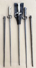 3 Französisch Bajonette M1886 für das 8mm Lebel 