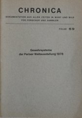 GEWEHRSYSTEME 1878 PARIS