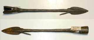 Afrikanische Speerspitze, 27,6 cm