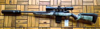 Savage Impulse Predator Geradezug-Repetierbüchse Kal.6,5 Creed. Hawke ZF 2,5-10 x 50,Schalldämpfer