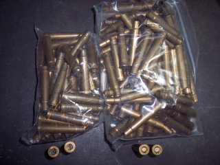 Messinghülsen .303 britisch Lee Enfield, Webley Vickers DachbodenfundDachbodenfund