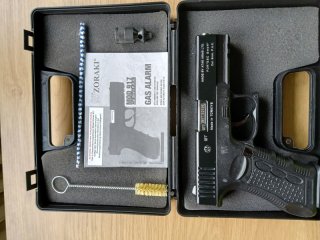 Zoraki 917 Schwarz Chrom alte PTb 947