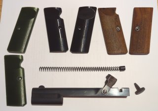 Fritz Langenhan 7,65 Teile + Griffschalen