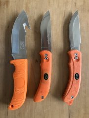 3 Jagdmesser Bundle: EKA SwingBlade Outdoor Edge SwingBlaze Wald & Forst