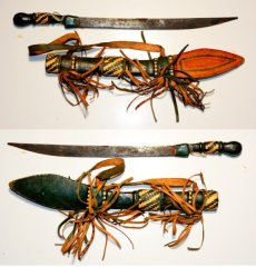 Afrikanisches Messer, Klinge 30,3 cm