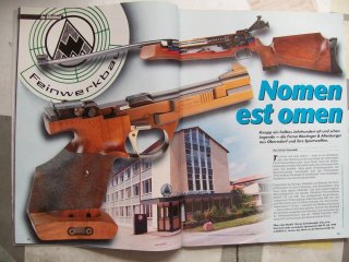 Visier - Heft : ** Feinwerkbau -- Nomen est Omen **