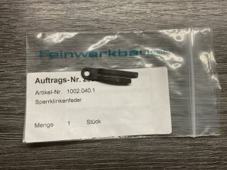 Feinwerkbau Rogers & Spencer Sperrklinkenfeder