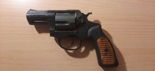ME 38 Compact Revolver Kal. 9 mm Knall PTB 542 aus dem Jahr 1993