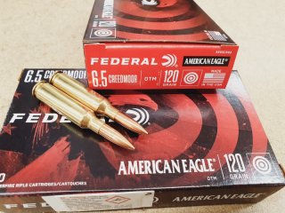 6,5Creedmoor/120 OTM Federal American Eagle 20 stk. No. AE65CRD2 #