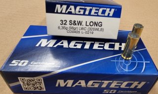 .32 S&W long/98grs Magtech LWC 50 Stk. No. 32WLB