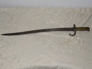 Antikes Faschinenmesser Jatagan Bajonett wohl Frankreich M 1866