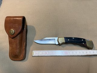 Buck Knife USA 112 (mit Buck Leder Etui)