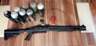 Pump Aktion M8885 Gas Shotgun
