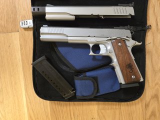Safari Arms Matchmaster Kaliber 45 ACP und 9x19 mm