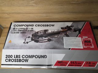 Combound Armbrust 200lbs 405fps mit 16 Marken-Pfeilen