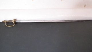 Alter Preußischer langer IOD alte Art einseitig Anklappbar ohne Scheide