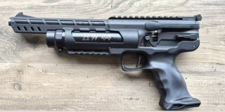 WEIHRAUCH HW44 Pressluftpistole 5,5 mm mit Exportkit