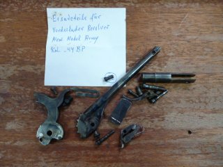 Ersatzteile f. VL-Revolver New Model Army, Kal. .44(BP)