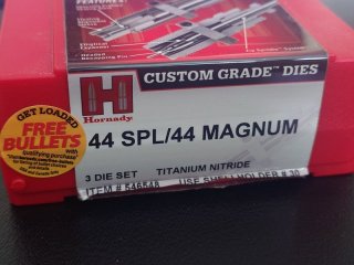 Hornady 44 Magnum Custom Grade Hartmetall Matrizensatz #546548