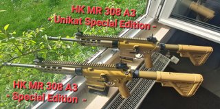 HECKLER & KOCH MR 308 A3 - UNIKAT SPECIAL EDITION - HK G28 PATROUILLE DESIGN & TECHNIK - HK 417