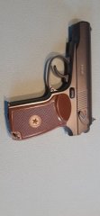 LP Borner PM49, 4,5mm BB, Co² NBB, Metallausführung