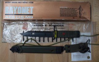 Bayonet AES U.S. M9 Eickhorn Bajonett / Kampfmesser