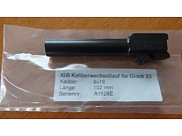WECHSELLAUF VON IGB FÜR DIE GLOCK PISTOLE 23 4.GEN. IN KALIBER .357 Sig